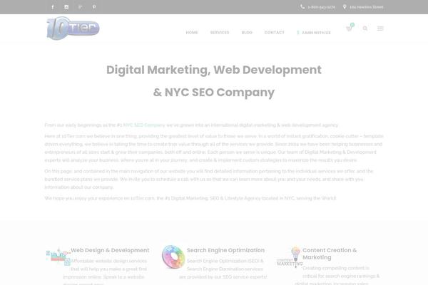 Optimizewp theme site design template sample