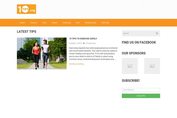 Site using myStickymenu plugin