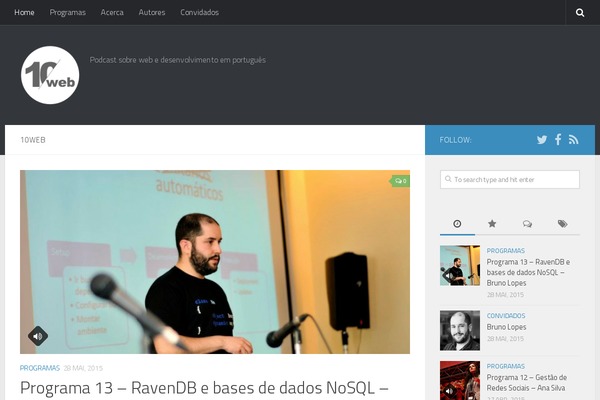 Hueman theme site design template sample