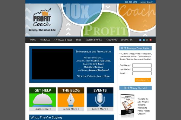 Blue Diamond v1.05 theme site design template sample