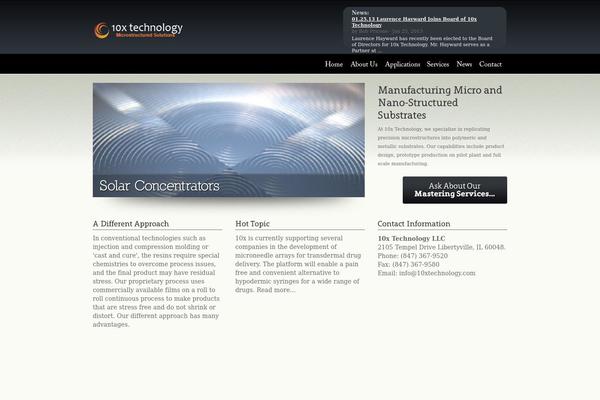 10xtechnology.com site used Devster