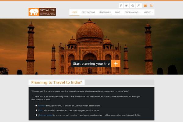 10yearitch.com site used Canvas-child