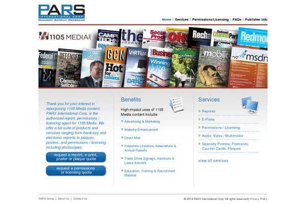 Microsite theme site design template sample
