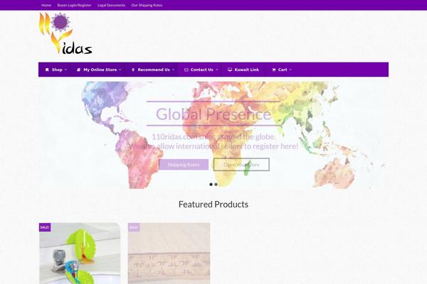 Shelflife theme site design template sample