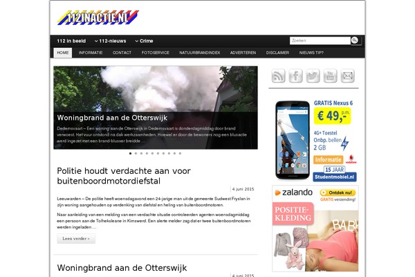 Graphene theme site design template sample