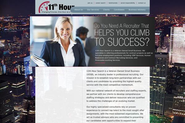 Thesis 1.8.4 theme site design template sample
