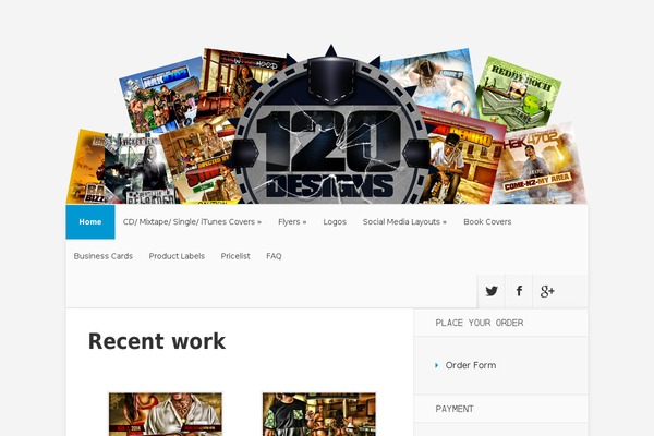 Divi Child theme site design template sample