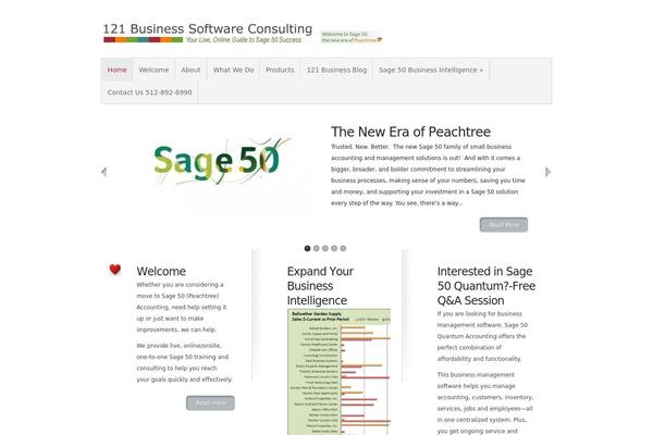 Minimal theme site design template sample