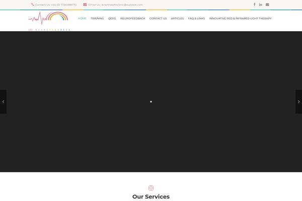 Site using Social Icons Widget by WPZOOM plugin