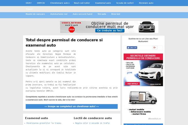 Site using Beopen-drpciv plugin