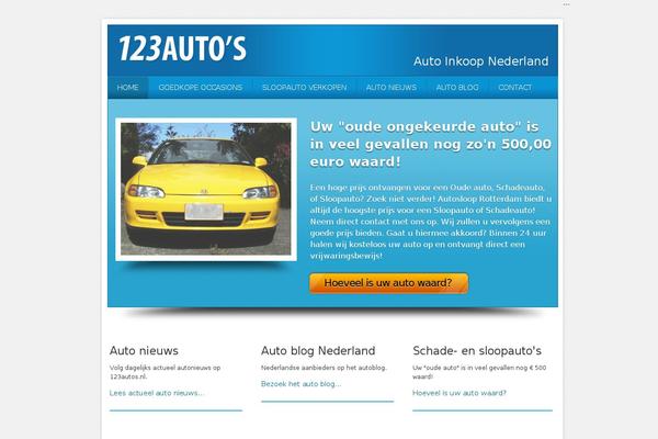 Local Business theme site design template sample