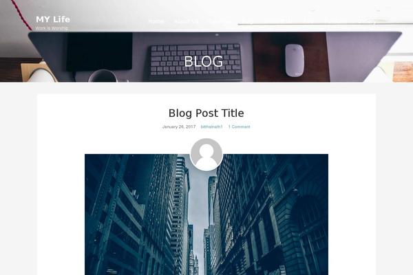 lyrical theme websites examples