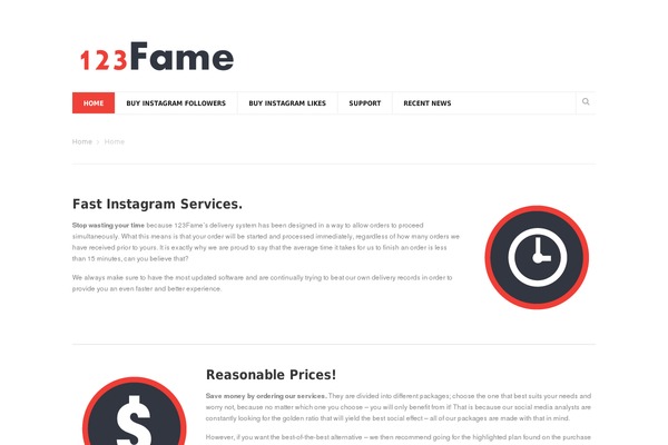 Goodnex theme site design template sample