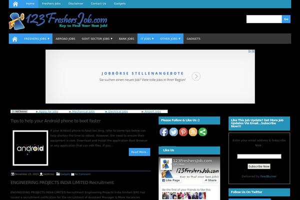 Wrock Metro theme site design template sample