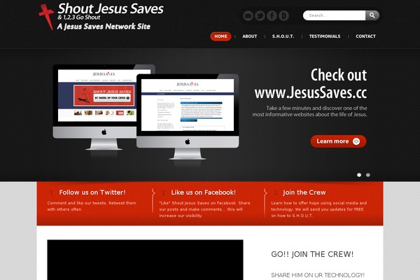 Lunar theme site design template sample