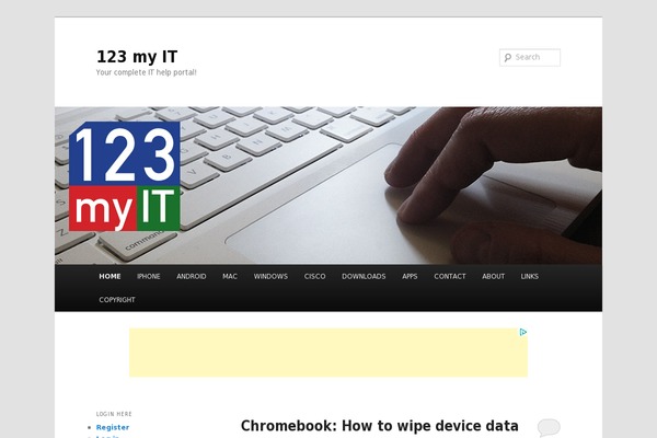 Site using Twenty Eleven Theme Extensions plugin