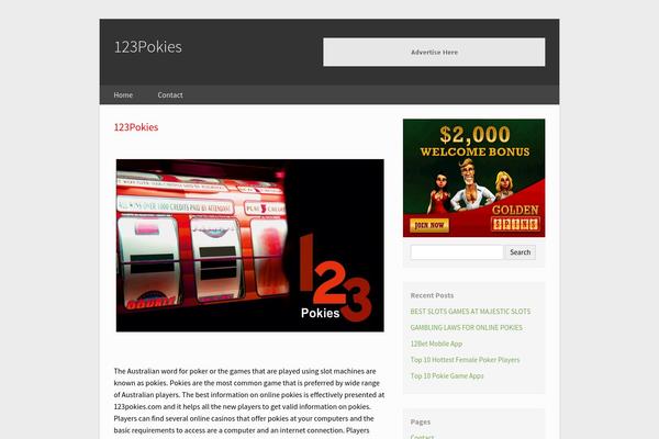 WP Castle theme site design template sample