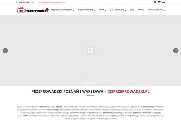 Rebel theme site design template sample