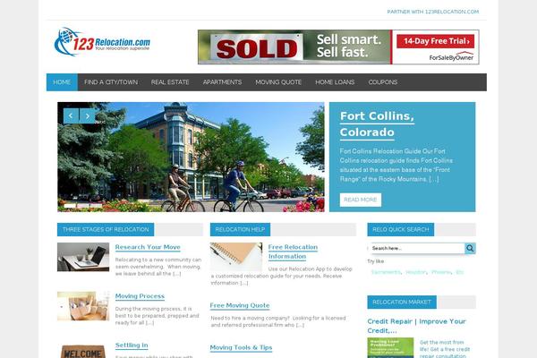 Merlin theme site design template sample