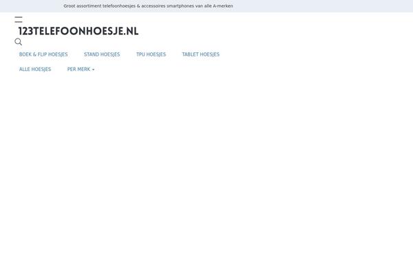 123telefoonhoesje.nl site used Oworganic