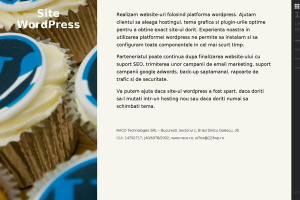 Prospect theme site design template sample
