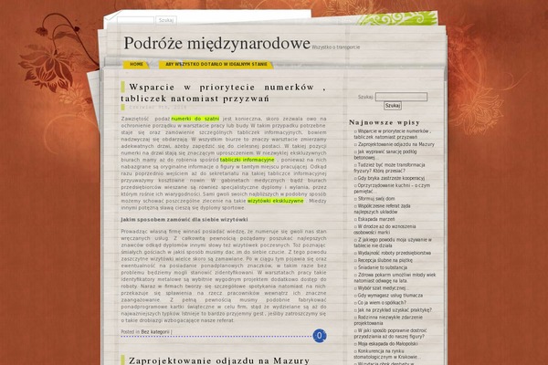Cocoon-child-master theme site design template sample