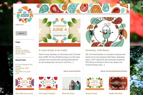 Suburbia theme site design template sample