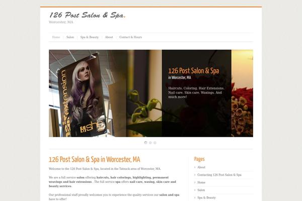 Cleanex theme site design template sample