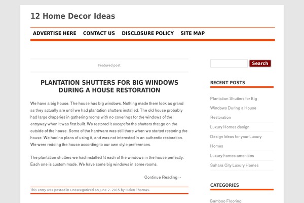Flexy theme site design template sample
