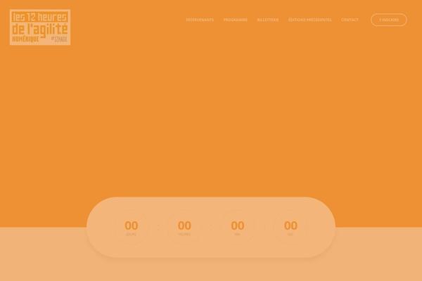 Incubator theme site design template sample