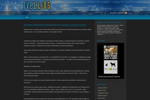 deCoder theme site design template sample