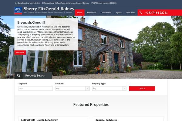 Realhomes Theme theme site design template sample