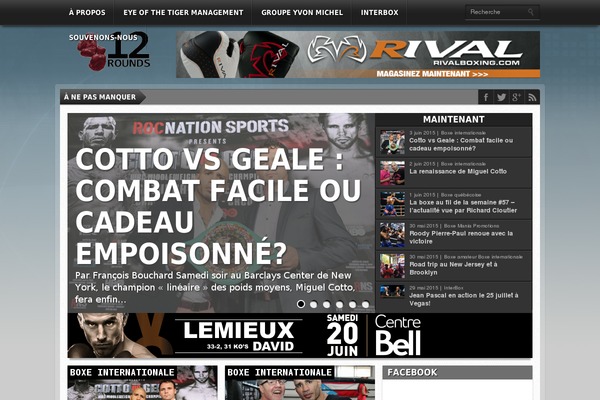 Site using Recent Facebook Posts plugin