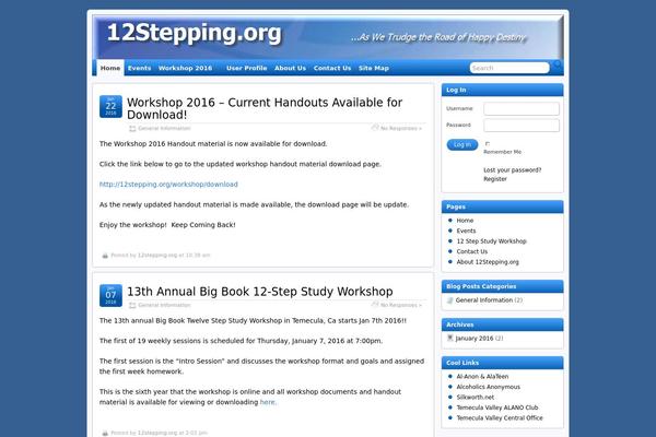 Suffusion theme site design template sample