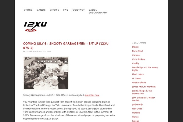 Thesis 1.8.5 theme site design template sample