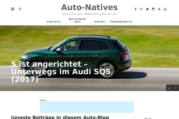 Contentberg theme site design template sample