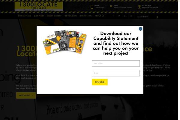 Bridge Child theme site design template sample