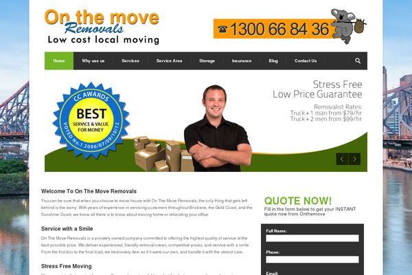 Centum theme site design template sample