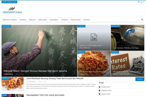 Publisher theme site design template sample