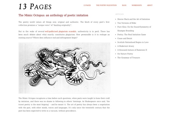 Origin theme site design template sample