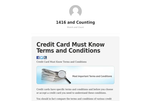 1416andcounting.com site used Independent Publisher