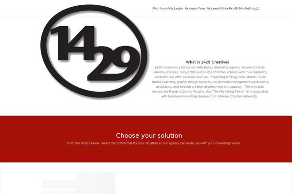 Divi Child theme site design template sample