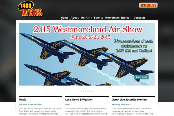 1480wcns.com site used Wp_stereo5-v1.6.1