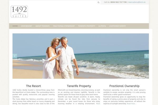Natural theme site design template sample