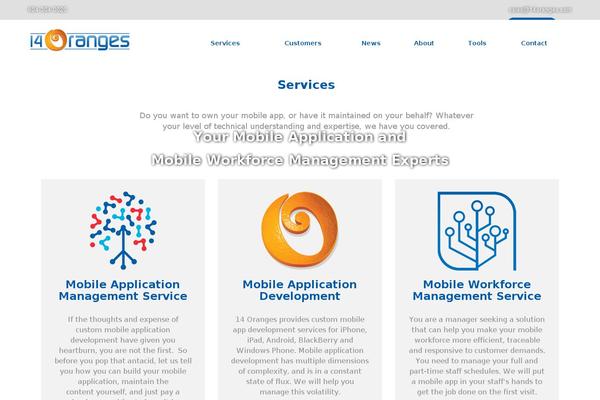 Site using Social Icons plugin