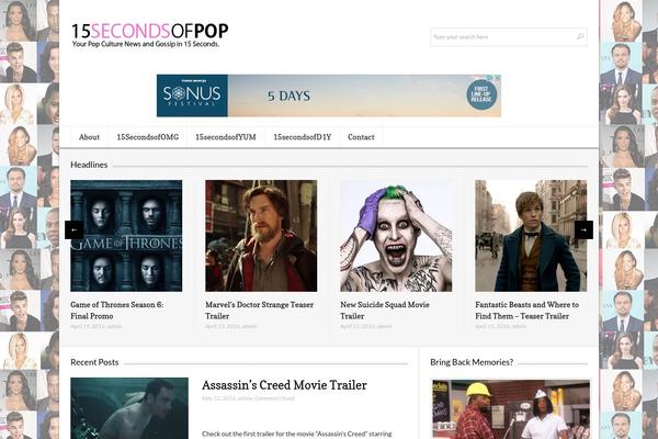Lightly theme site design template sample