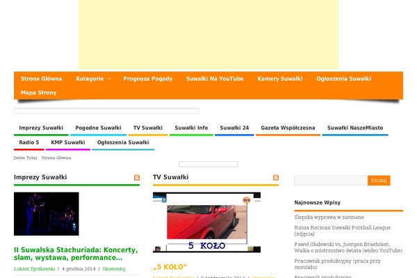 MesoColumn theme site design template sample