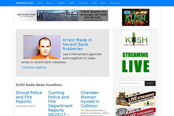 1600kush.com site used Kush