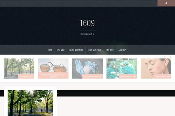 Oria theme site design template sample