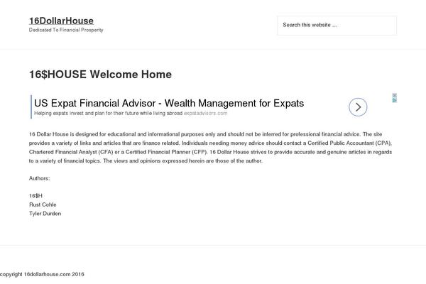 16dollarhouse.com site used Coprint